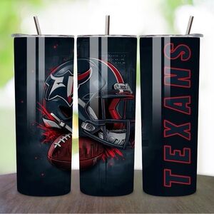 NFL Team Logo Tumbler - Black and Red